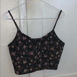 F21 flowered tank top
